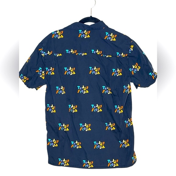 TEDDY FRESH Black Logo Button Down Shirt - Picture 2 of 5